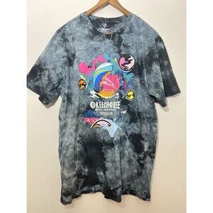 Okeechobee Music + Arts Festival Tie Dye T-shirt XL March 2020 Mumford 2 Sided